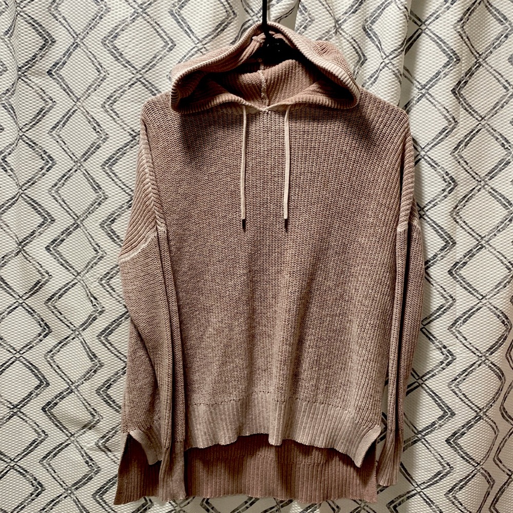 American eagle oversized knitted hoodie